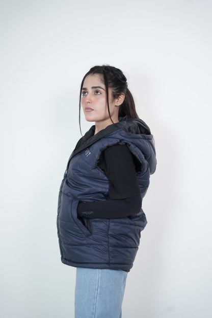 premium puffer jacket (sleeveless)